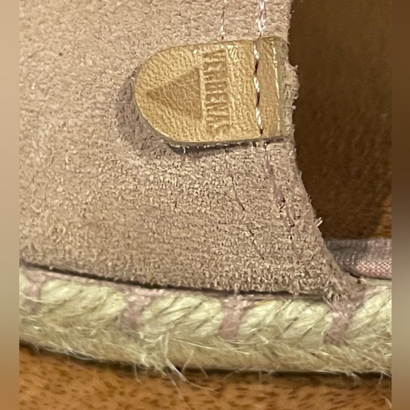 Verbenas pink suede slip on espadrille Sandals 41 - Picture 7 of 9